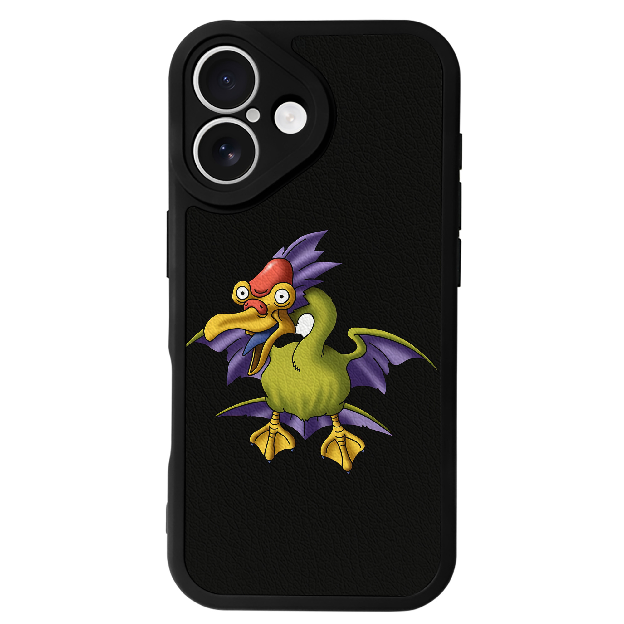 （画像用） ドラゴンクエスト Doragon Kuesuto Dragon Quest 【iPhone 16シリーズ対応】シリコンスマホケース（レザー調） 材質：シリコン